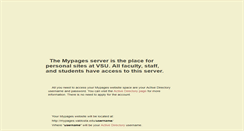 Desktop Screenshot of mypages.valdosta.edu